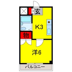 浜野駅 徒歩24分 3階の物件間取画像